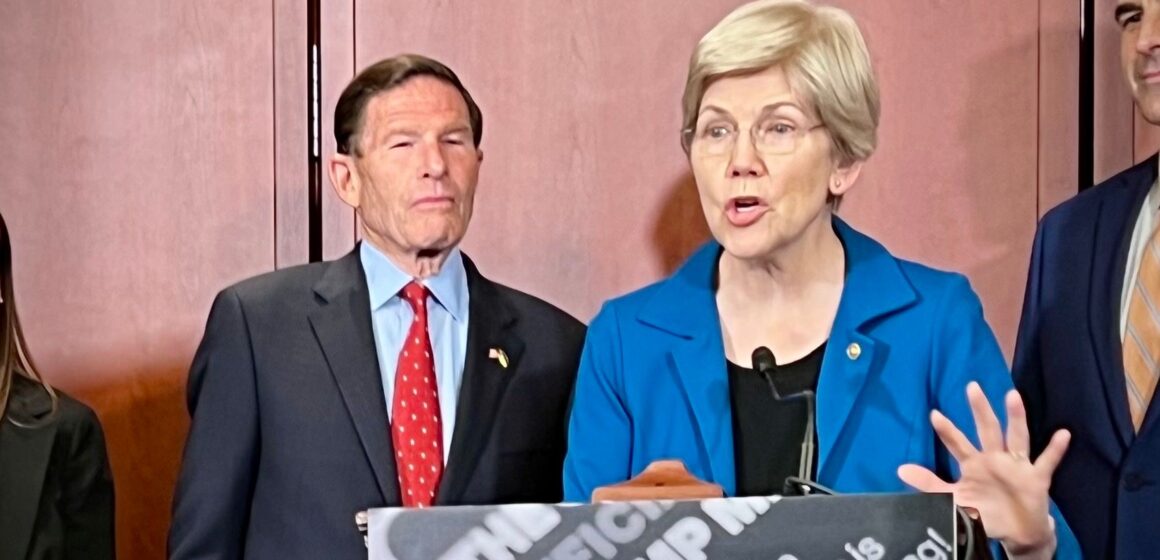 Clarity Act sits idle over Trump ethics question as Warren asks SEC to investigate him