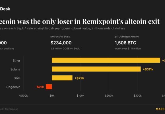 Dogecoin becomes only losing bet for Japan-listed firm as it sells altcoins for bitcoin