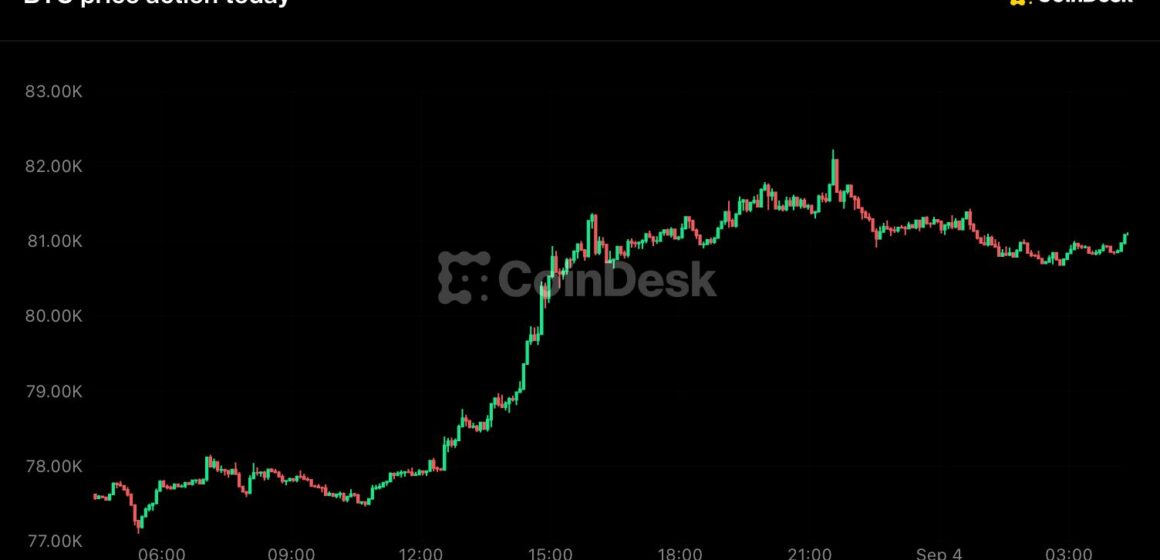 Bitcoin back above $81,000 as hike odds fade, Zcash leads with 15% jump